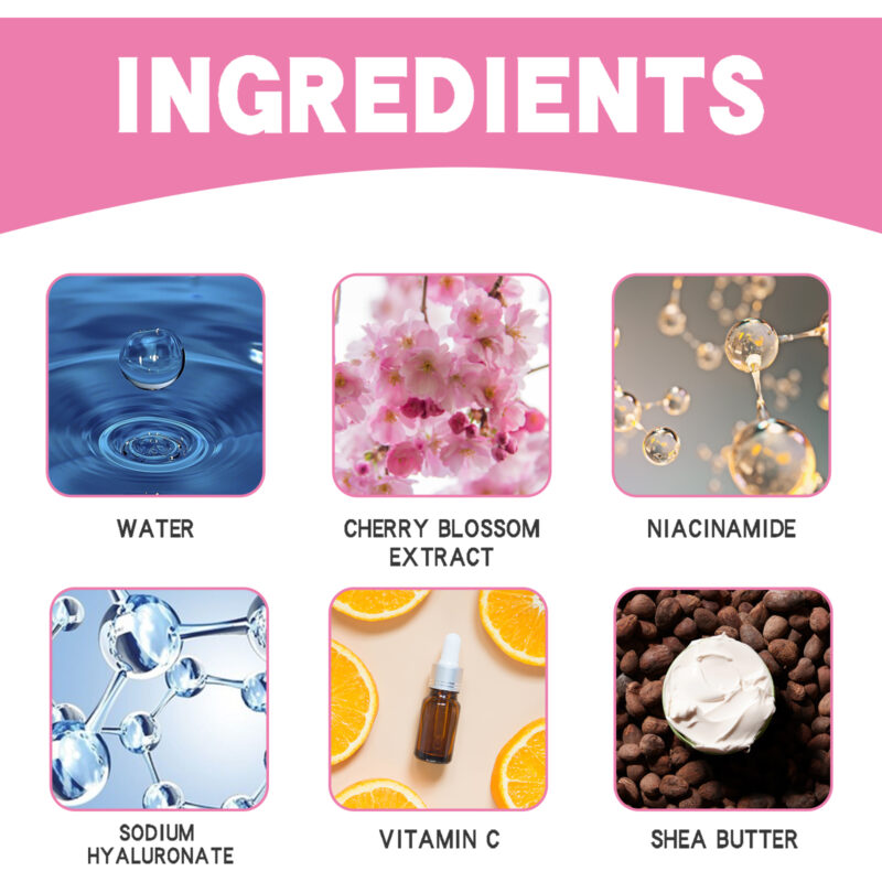 Jayswing Cherry Essence Face Cream - Moisturizing Brightening Cream for Dull Skin - Image 5