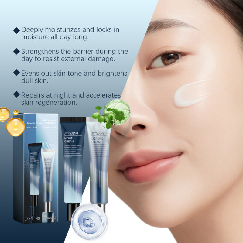 Day & Night Cream Set - Moisturizing & Repairing for Healthy Glow - Image 3