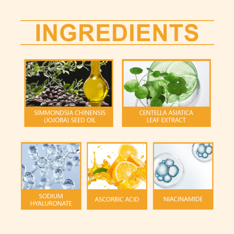 Vitamin C Face Cream - Hydrating, Brightening, Fruit Fragrance - Image 5
