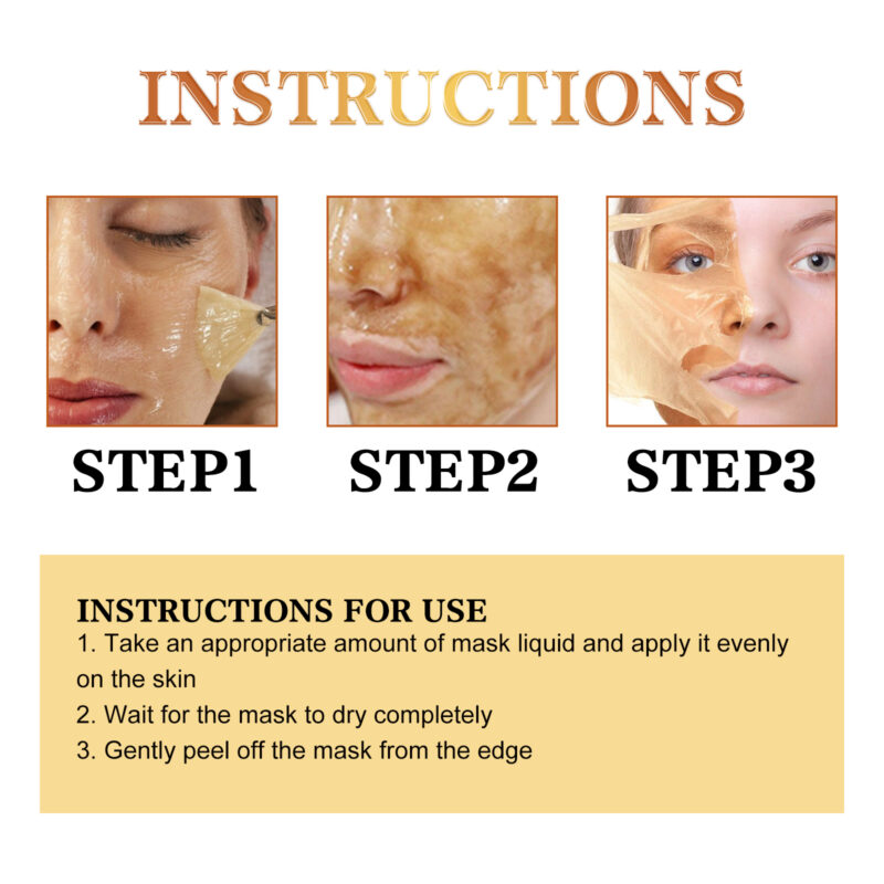 Calendula Peel Mask - Brightening, Oil Control & Gentle Exfoliating Pore Care - Image 6