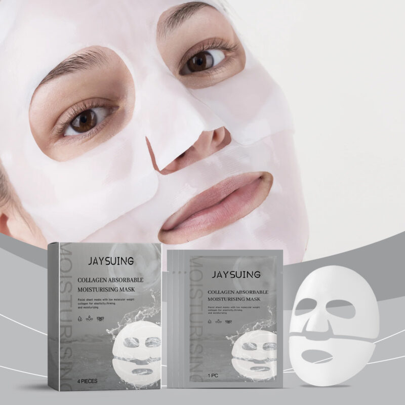 Collagen Mask Box Set - Refreshing Non-Greasy, Balances Oil, Purifies Pores - Image 2