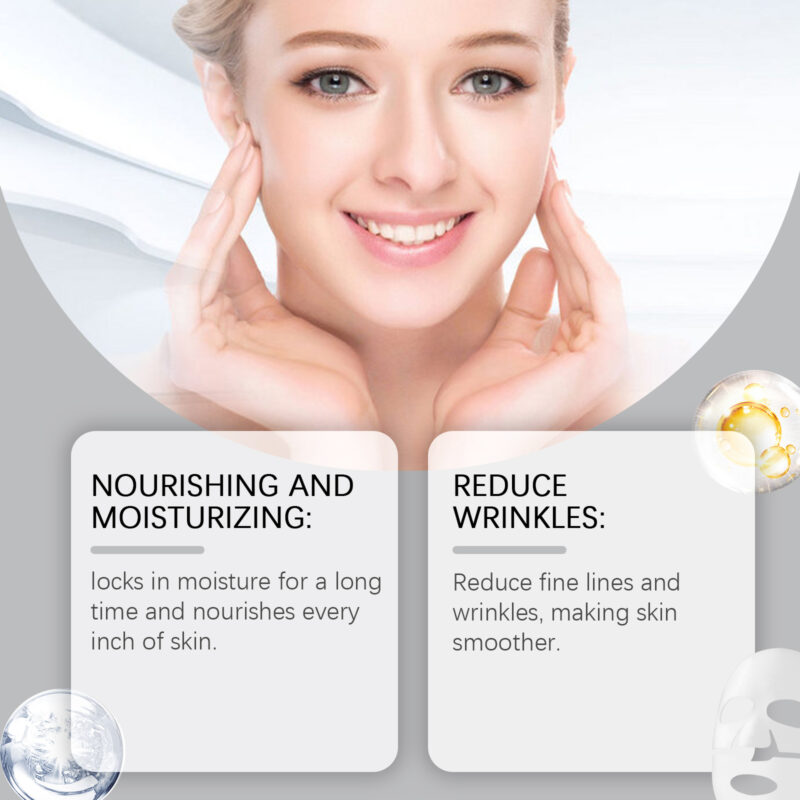Collagen Mask Box Set - Refreshing Non-Greasy, Balances Oil, Purifies Pores - Image 4