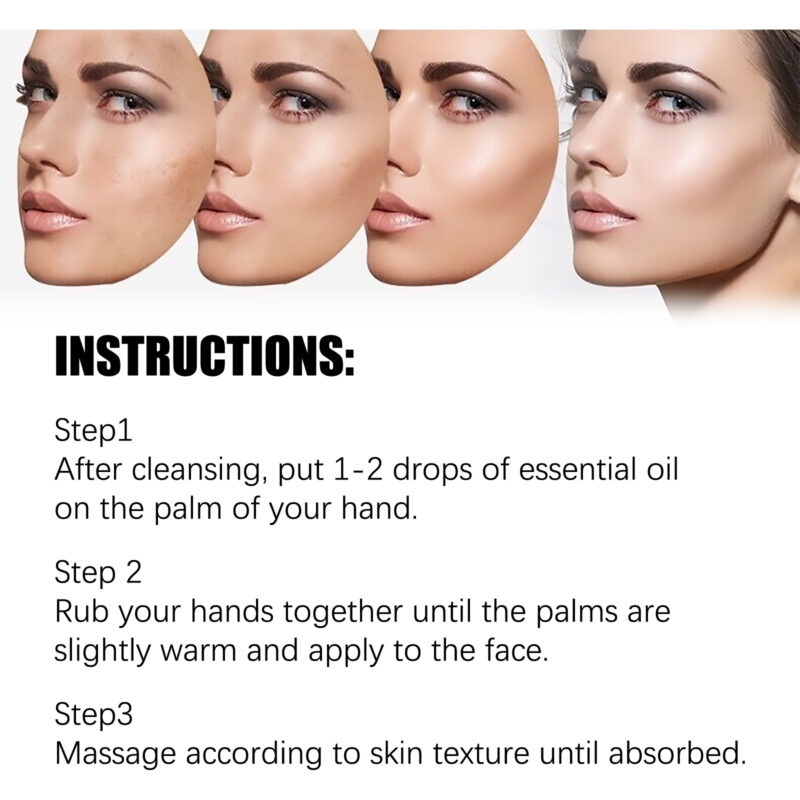 Spot Lightening Serum - Natural Melanin Support Facial Oil - Image 6
