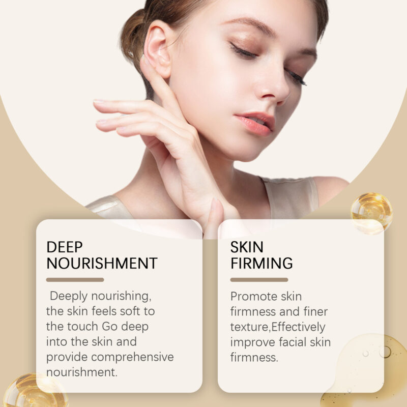 Face Firming Serum, Hydrating Moisturizing Daily Skincare for Elasticity Support - Image 3