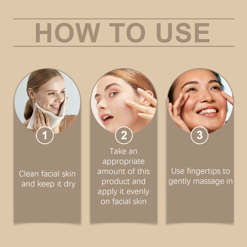 Face Firming Serum, Hydrating Moisturizing Daily Skincare for Elasticity Support - Image 6