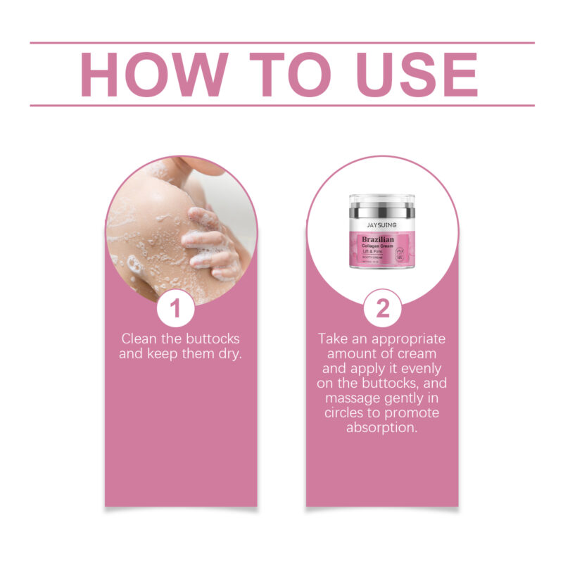 Collagen Hip Cream for Firming, Moisturizing & Skin Contouring - Image 6