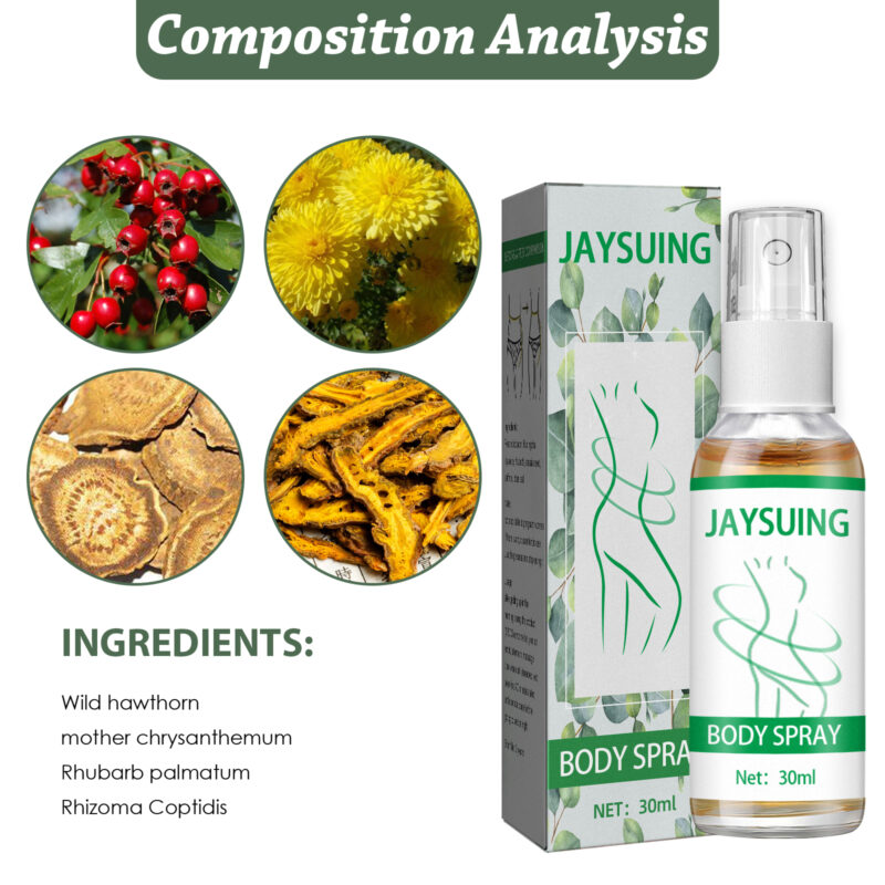 Herbal Body Spray with Firming Essential Oil - Temporary Slimming Effect - Image 5