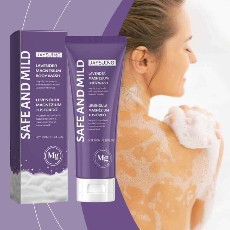 Exfoliating & Moisturizing Lavender Magnesium Body Wash - Image 2
