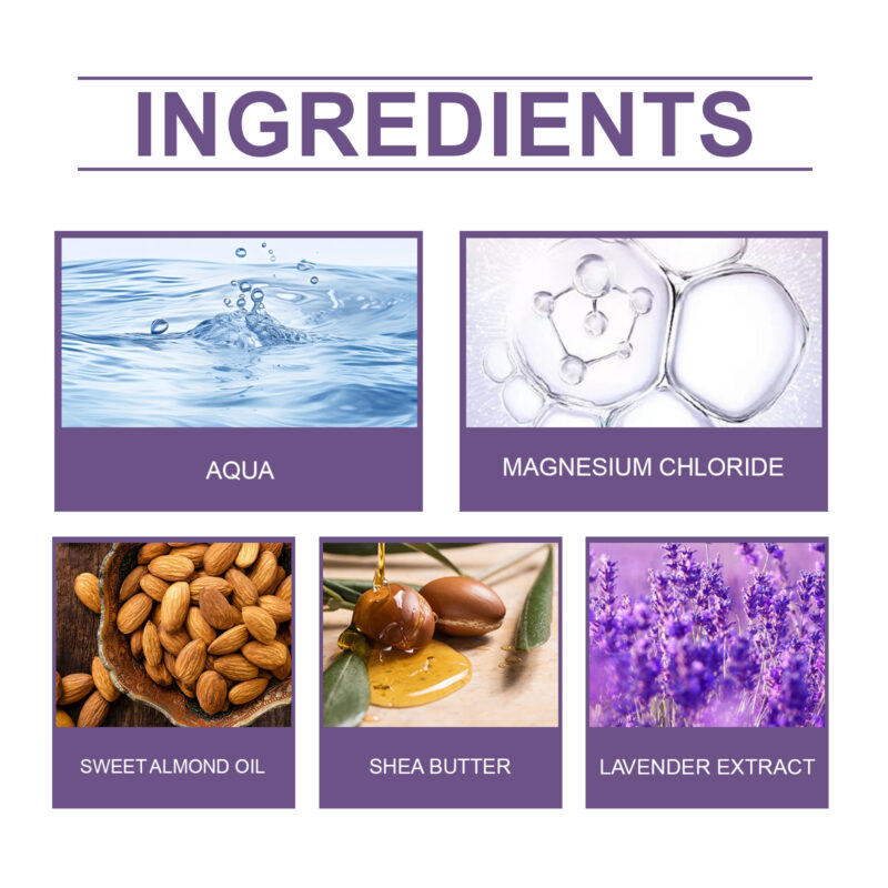 Exfoliating & Moisturizing Lavender Magnesium Body Wash - Image 5