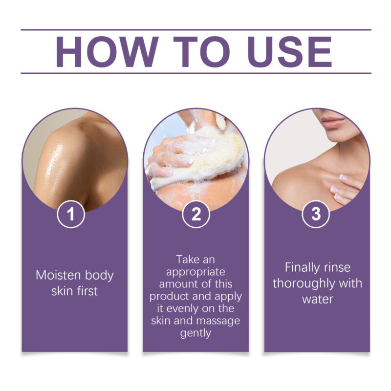 Exfoliating & Moisturizing Lavender Magnesium Body Wash - Image 6