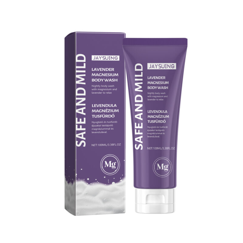 Exfoliating and Moisturizing Lavender Magnesium Body Wash
