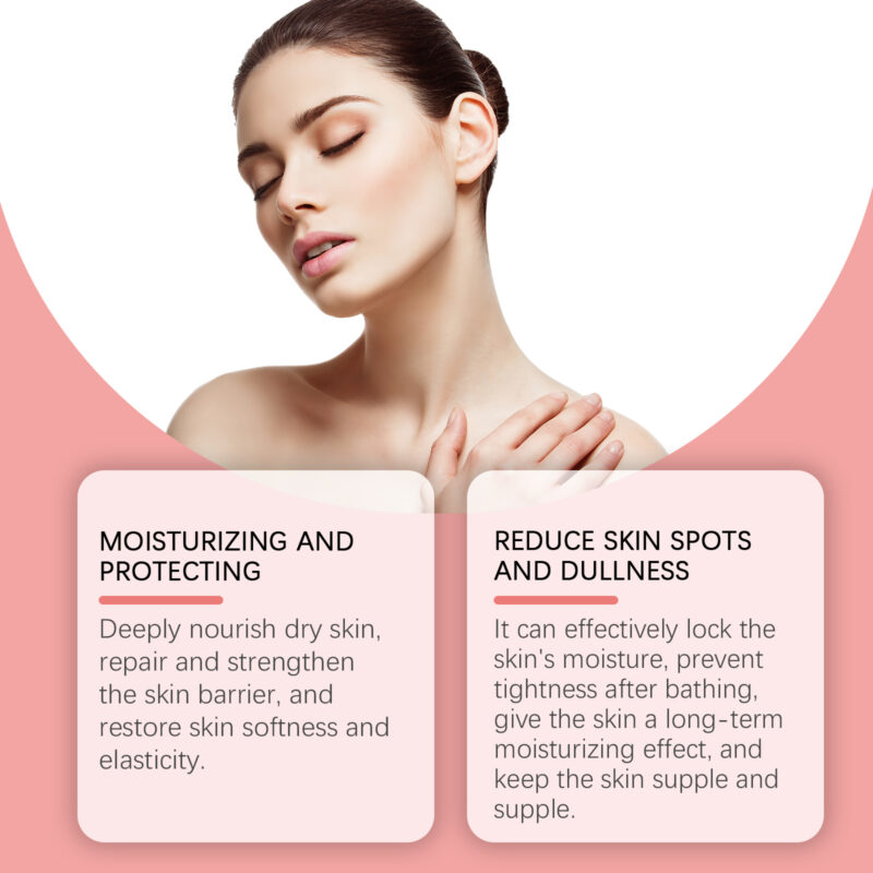 White Peach Shower Gel for Women - Fresh Clean Body Wash with Lasting Fragrance - Image 4