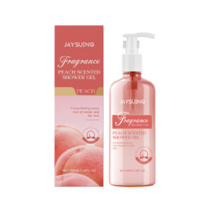 White Peach Shower Gel for Women Fresh Clean Body Wash with Lasting Fragrance