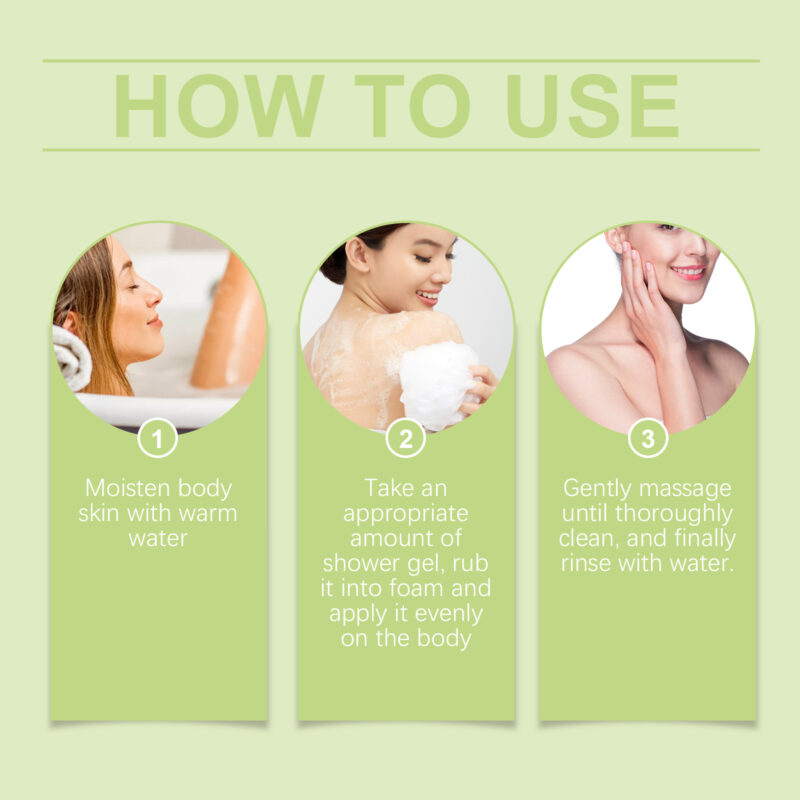 Jasmine Body Wash Lasting Fragrance Refreshing Moisturizing Shower Gel - Image 6