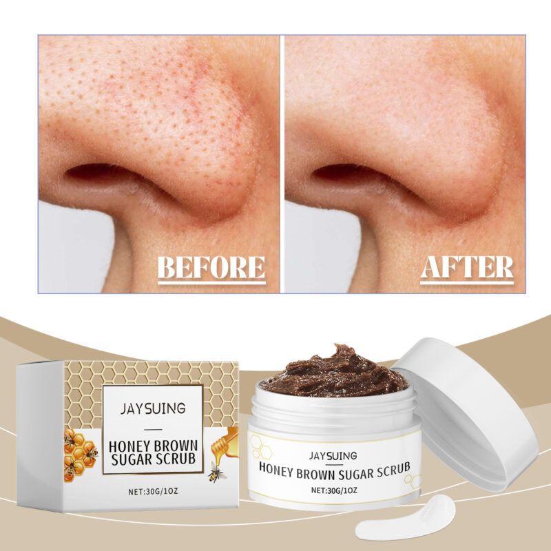 Honey Brown Sugar Scrub - Exfoliating & Moisturizing Skin Care - Image 2