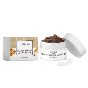 Honey Brown Sugar Scrub for Exfoliating and Moisturizing Skin Care