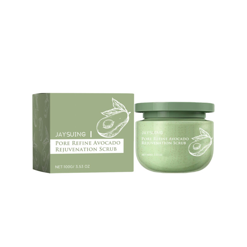 Avocado Ice Cream Body Scrub Natural Exfoliant for Soft Smooth Skin