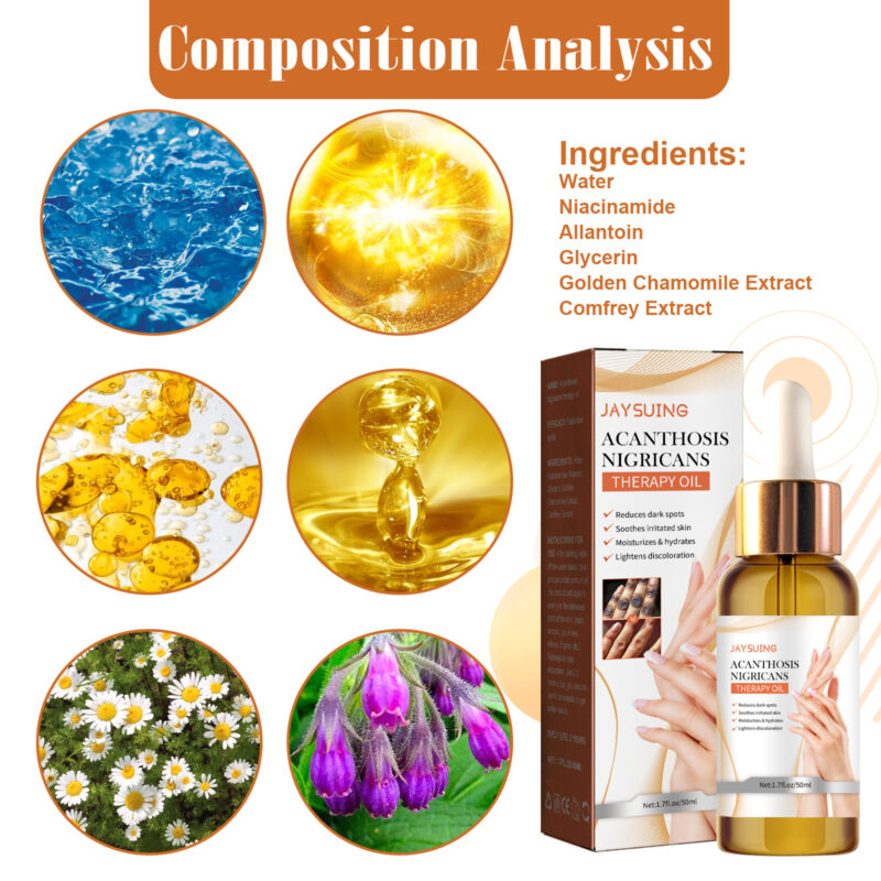 Acanthosis Nigricans Repair Oil | Moisturizing Treatment for Dark Armpits, Knees & Elbows - Image 5