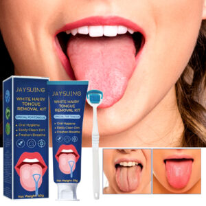Tongue Coating Cleaner Set for Oral Care and Fresh Breath Odor Removal