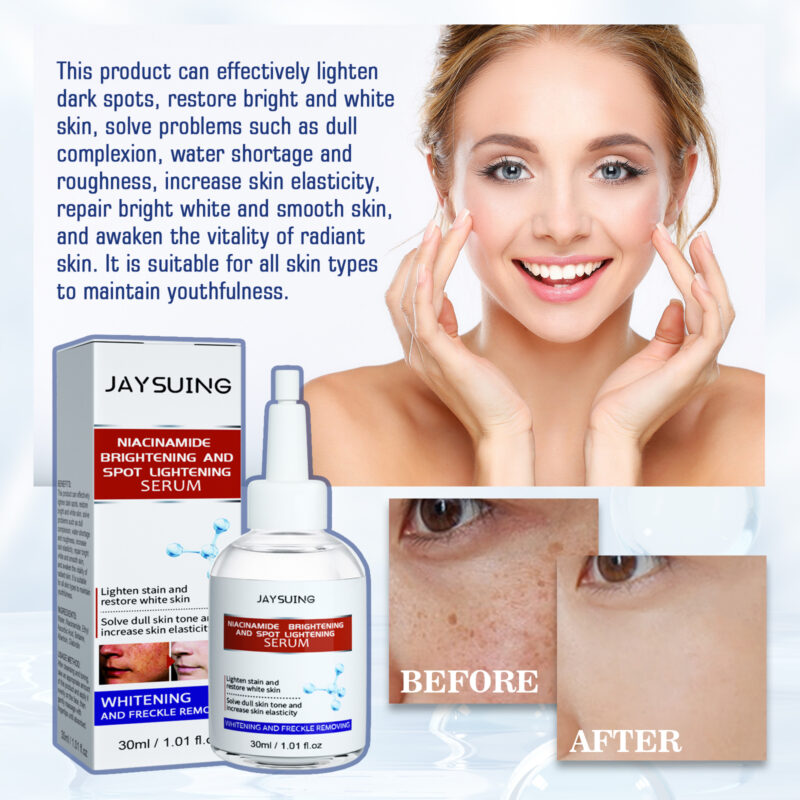 Nicotinamide Brightening Serum for Dark Spots & Hydration - Image 4