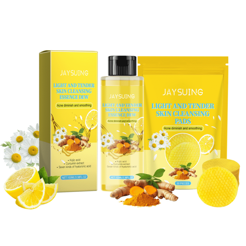 Turmeric Cleansing Essence for Moisturizing Daily Skincare and Soft Skin