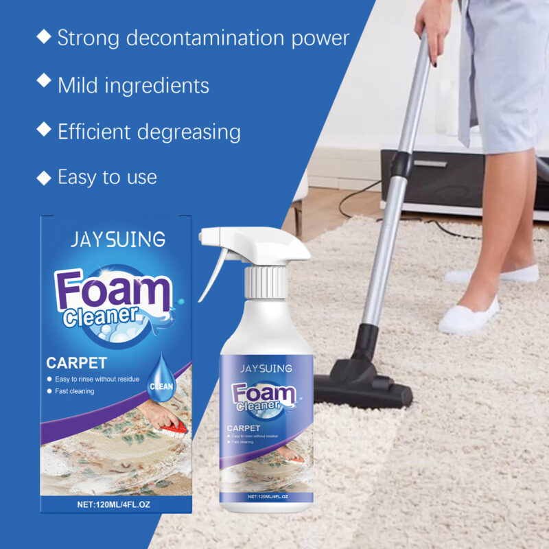 Gentle Carpet & Fabric Foam Cleaner for Stubborn Stains - Image 3