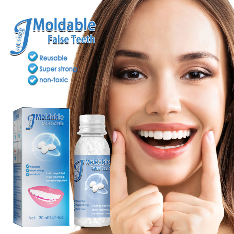 Moldable Dental Adhesive (30ml) - Temporary Filling for Dentures - Image 2