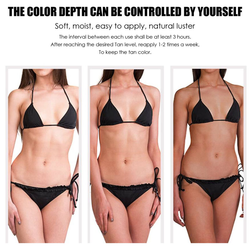 Moisturizing Self-Tanning Mousse | Natural Wheat Tan for Summer Glow - Image 4