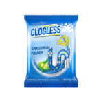 Plant-Based Drain Cleaner Powder for Kitchen Sinks and Bathroom Pipes