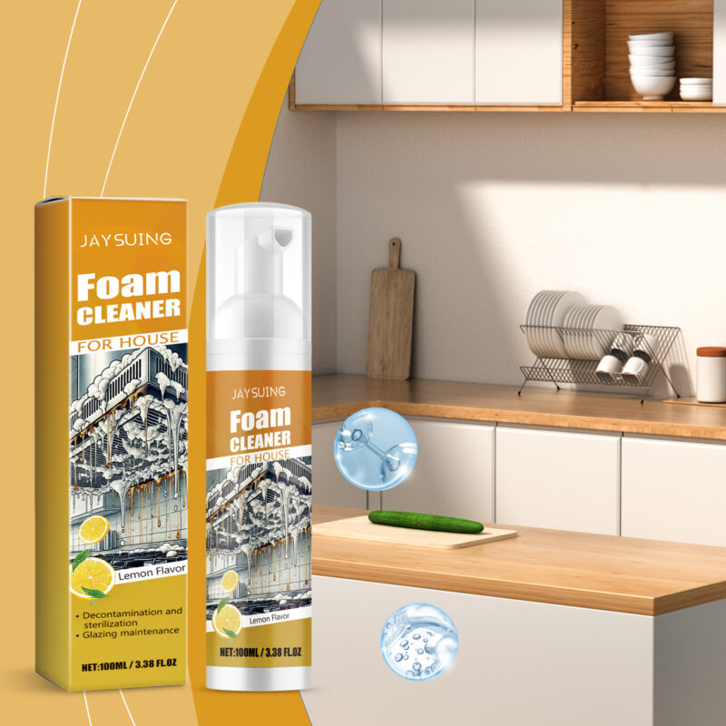 Multi-Purpose Home Foam Cleaner, Stain Remover for Kitchen & Bathroom Surfaces - Image 2