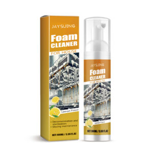 Multi-Purpose Home Foam Cleaner for Stain Removal on Kitchen and Bathroom Surfaces