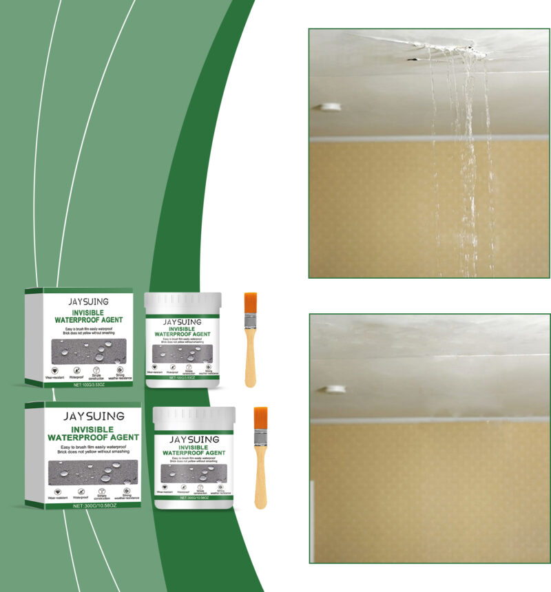 Transparent Waterproof Leak-Resistant Sealant (300g) - Tile & Wall Coating - Image 2