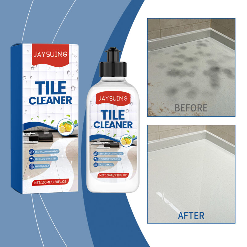 Tile Cleaning Liquid - Stain Remover & Brightening Polish for Home Surfaces - Image 2