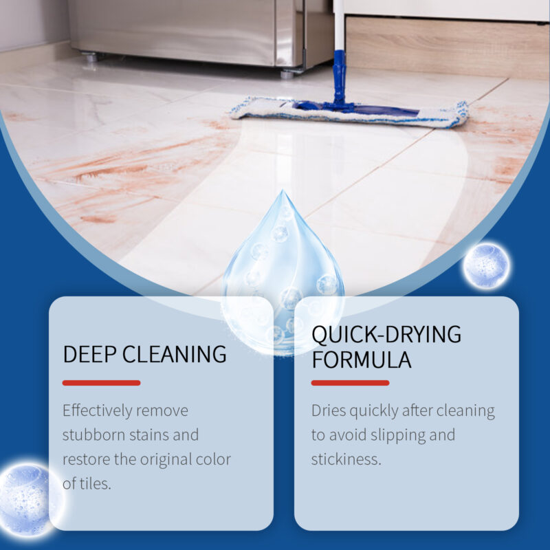 Tile Cleaning Liquid - Stain Remover & Brightening Polish for Home Surfaces - Image 3