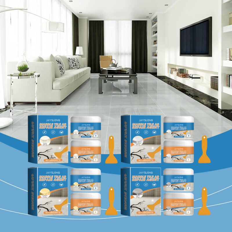 Marble Tile AB Repair Adhesive | Waterproof, Durable, Easy-Mix Formula - Image 5