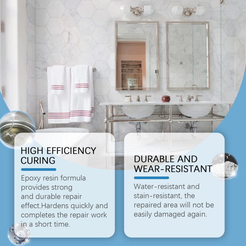 Marble Tile AB Repair Adhesive | Waterproof, Durable, Easy-Mix Formula - Image 6