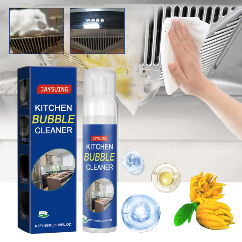 Kitchen Grease Foam Cleaner for Stoves & Kitchenware - Image 2