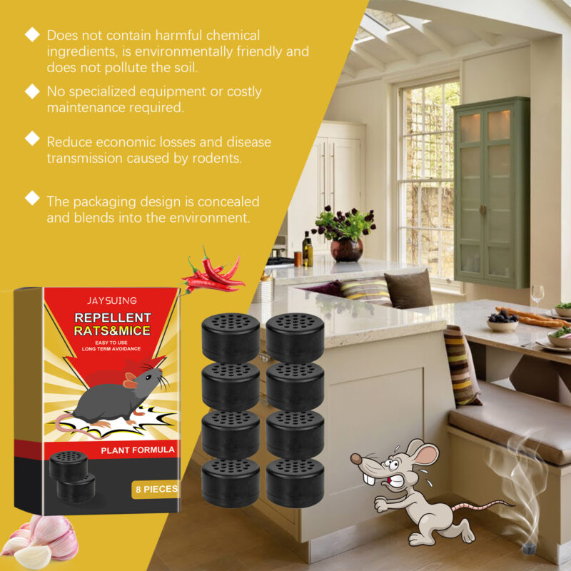Rat Repellent Pills for Indoor, Outdoor & Garden Use - Image 4