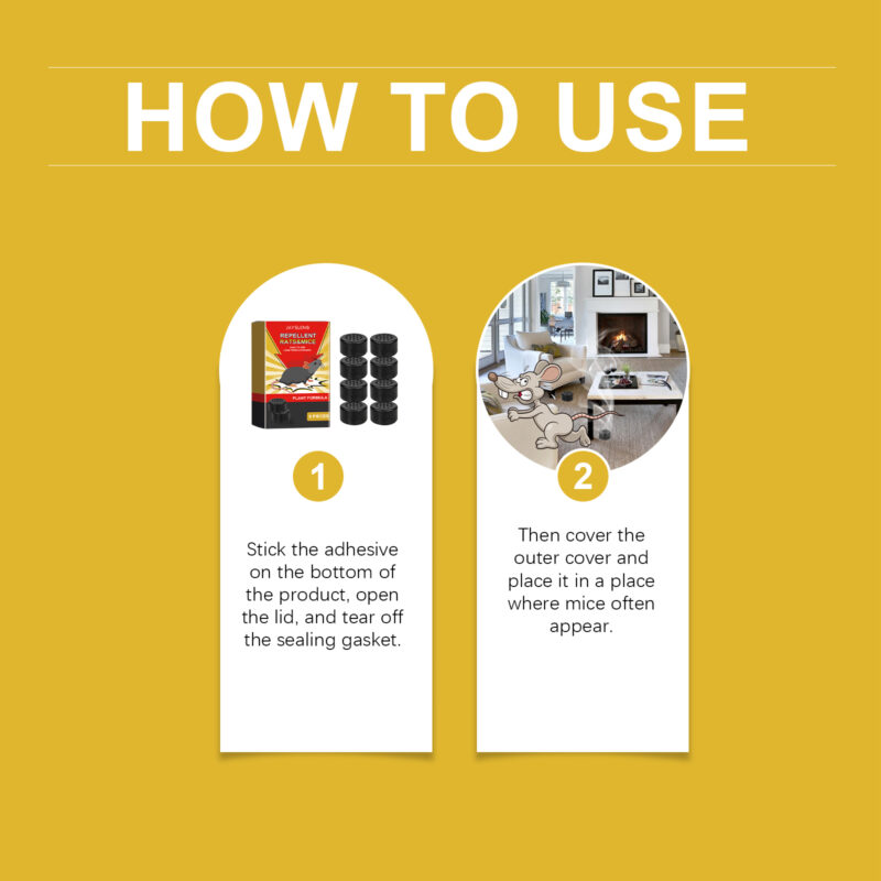 Rat Repellent Pills for Indoor, Outdoor & Garden Use - Image 6
