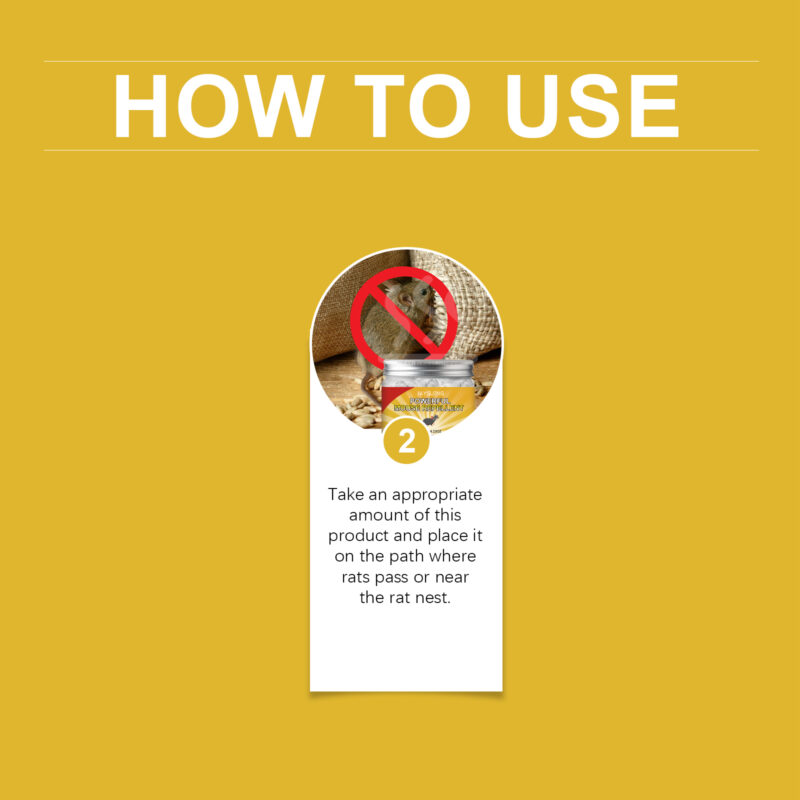 Natural Rat Repellent Paste | Plant-Based Rodent Control for Indoor/Outdoor Use - Image 6