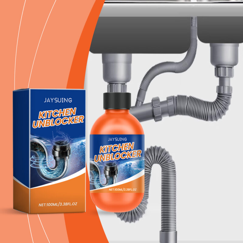 Sink and Toilet Drain Cleaner | Gentle Kitchen Pipe Unclogger - Image 2