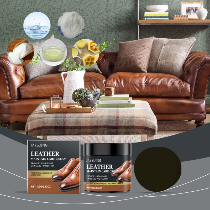 Leather Care Cream - Clean, Degrease, Brighten & Nourish - Image 2