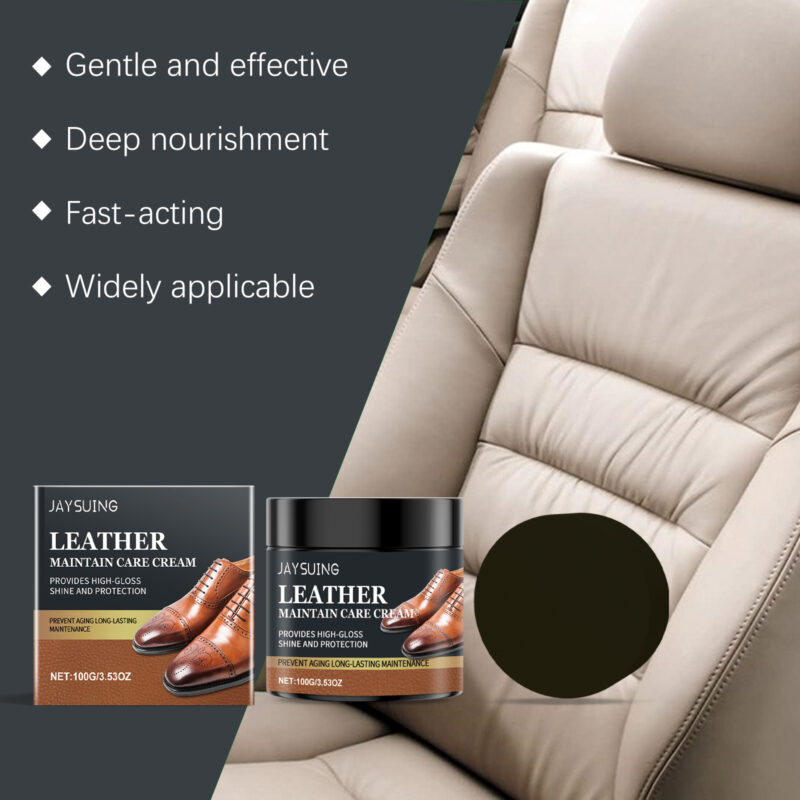 Leather Care Cream - Clean, Degrease, Brighten & Nourish - Image 3