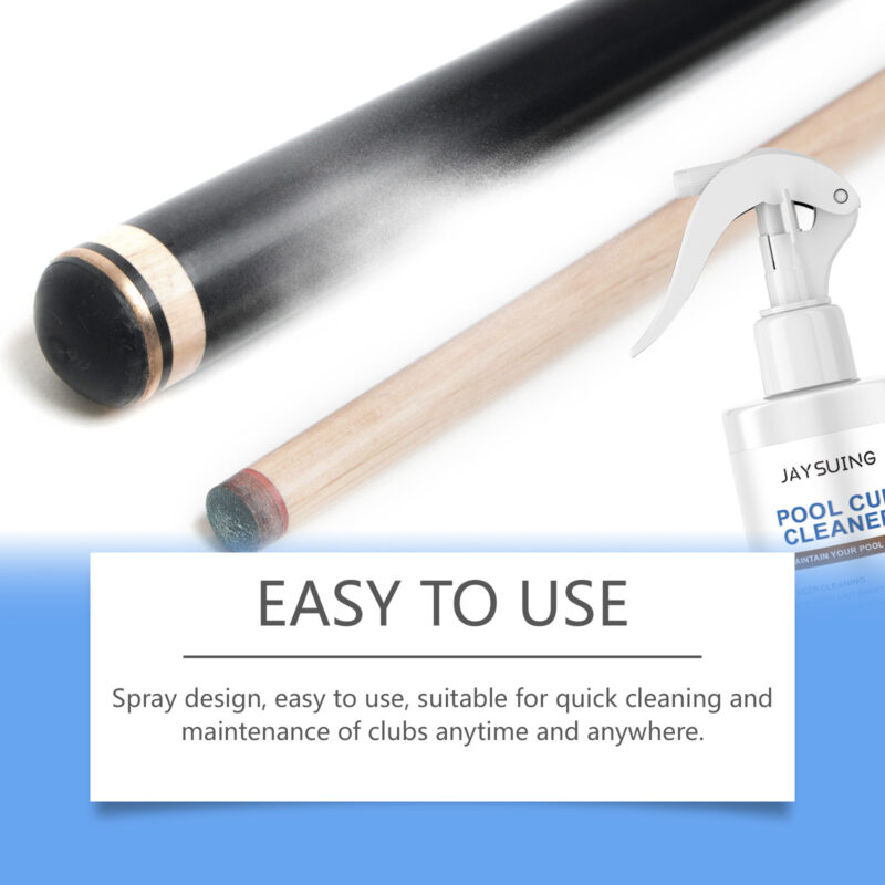 Pool Cue Cleaner for Polishing Maintenance & Gentle Daily Cue Stick Care - Image 4