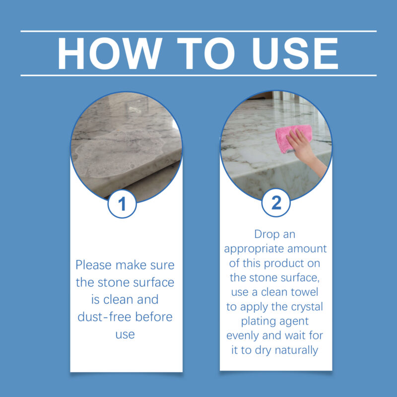 Stone Plating Agent for Tile, Marble Brightening & Surface Care - Image 6