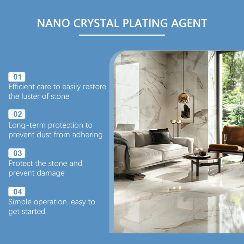 Stone Nano Crystal Spray - Ceramic Tile Brightening & Scratch Protection - Image 4
