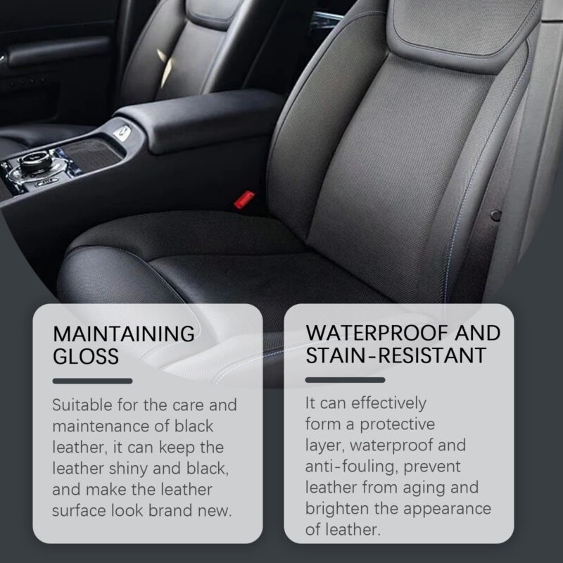 Leather Care Wax - Water-Resistant Polish for Daily Maintenance & Protection - Image 3
