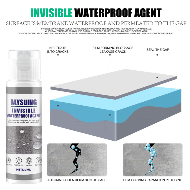 Self-Spraying Waterproof Leak Repair Sealant for Walls & Roofs - Image 5