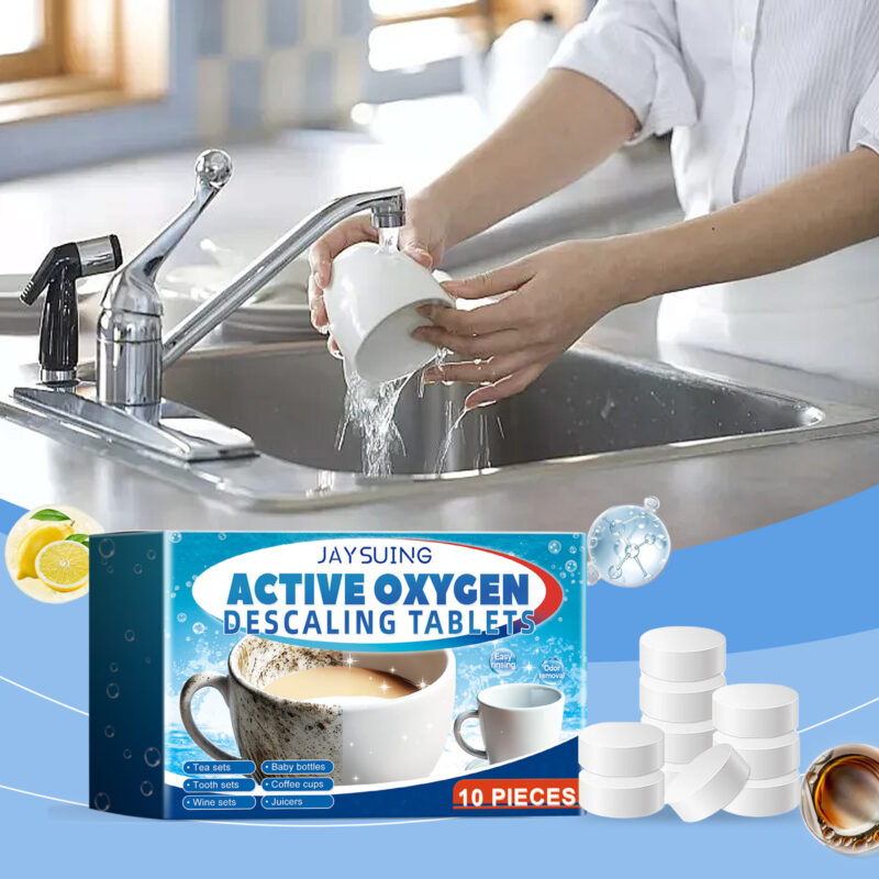 Coffee Maker & Tea Appliance Cleaning Tablets - Fresh Scent, Fast-Dissolve - Image 2