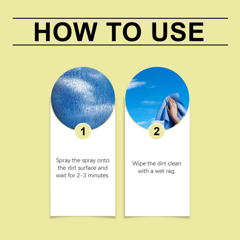 Lemon Glass Cleaner - Stain & Dust Remover, Non-Toxic Household Spray - Image 6